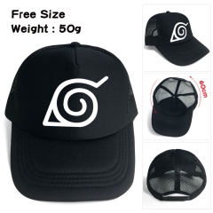 Naruto Cartoon Hat Black Japanese Anime Baseball Cap