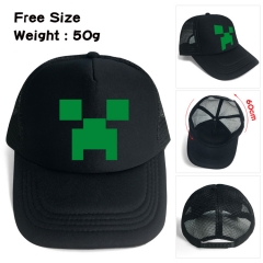 Minecraft Game Hat Wholesale Black Anime Baseball Cap