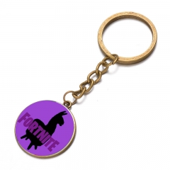 2 Colors Hot Game Fortnite Alloy Keychain Fancy Cheap Pendant
