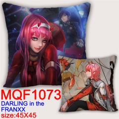 DARLING in the FRANXX Cosplay Two Sides Print Square Style Soft Pillow Wholesale Comfortable Good Quality Anime Pillow