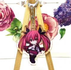 Date A Live Itsuka Kotori Cosplay Cartoon Acrylic Anime Keychain