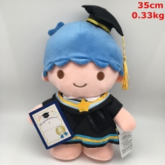 Litte Twin Stars Cosplay Bachelor Gown For Gift Doll Anime Plush Toy