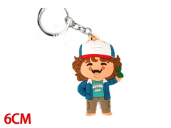Stranger Things Cute Double Side Anime PVC Soft Cute Keychain