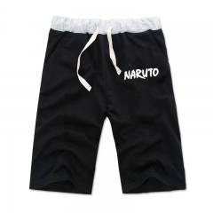 2 colors Cartoon Naruto Black Short Pants Men Fashion Pants Summer Pants