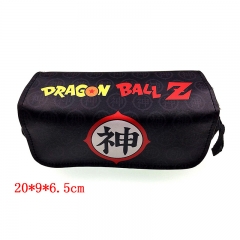 Dragon Ball Z Anime Cartoon PU Students Pencil Bag Zipper Pen Bags