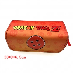 Dragon Ball Z Anime Cartoon PU Students Pencil Bag Zipper Pen Bags