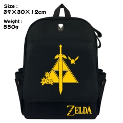 The Legend Of Zelda Game Bag Black Canvas Wholesale Anime Backpack Bags