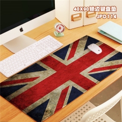 The Union Flag Print Cosplay Locking Thicken Mouse Mat Anime Mouse Pad
