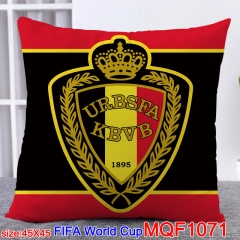 FIFA World Cup Cosplay Royal Belgian Football Association Two Sides Print Anime Pillow