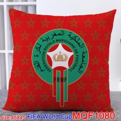 FIFA World Cup Cosplay Morocco National Football Team Two Sides Print Anime Pillow