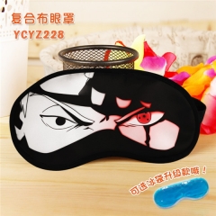 Naruto Popular Cosplay Colorful Printing Eye patch Cartoon Composite Cloth Anime With Ice Bag Eye patch