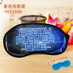 Ready Player One Movie Popular Cosplay Colorful Printing Eye patch Cartoon Composite Cloth Anime With Ice Bag Eyepatch