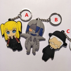 Death Note Japan Cartoon Cute Soft PVC Keychain Fancy Keyring