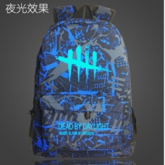 Dead by Daylight Game Colorful Cosplay Game High Capacity Anime Canvas Backpack Bag