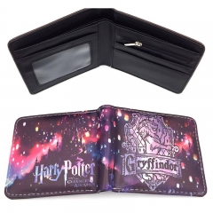 Harry Potter Cosplay PU Folding Purse Anime Short Wallet