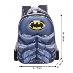 Batman Movie Super Hero Marvel Colorful Cosplay Game High Capacity Anime Canvas Backpack Bag