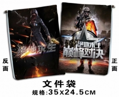 Playerunknown's Battlegrounds Cosplay Game For Student Office File Holder Anime File Pocket