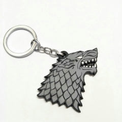 Game Of Thrones Anime Soft PVC Keychain Kawaii Pendant