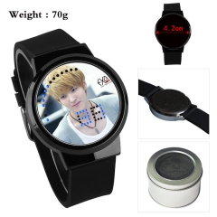EXO Korea Star Popular Touch Screen Anime Watch with Box