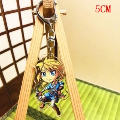 The Legend Of Zelda Fashion Two Sides Pendant Good Quality Acrylic Anime Keychain