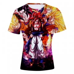 2018 New Dragon Ball Z T shirts Fashion Tshirts Loose Women Men Tshirt