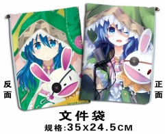Re: Zero Kara Hajimeru Isekai Seikatsu Cosplay Cartoon For Student Office File Holder Anime File Pocket