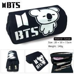 K-POP BTS Bulletproof Boy Scouts Cosplay Korean Group Star Canvas For Student Anime Pencil Bag