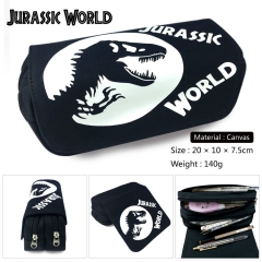 Jurassic World Cosplay Korean Cartoon Canvas For Student Anime Pencil Bag
