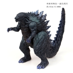 Godzilla Blue Tail Cartoon Collection Toys Statue Anime Figure 22cm