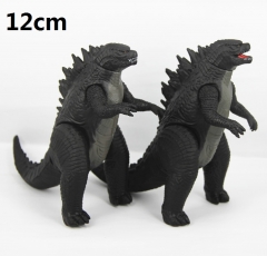 2PCS/SET 12CM Godzilla Cartoon Collection Toys Statue Anime Figure