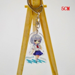 Date A Life Fashion Two Sides Pendant Good Quality Acrylic Anime Keychain