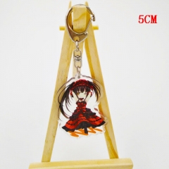 Date A Life Fashion Two Sides Pendant Good Quality Acrylic Anime Keychain