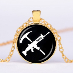 Hot Game Fortnite Alloy Necklace Fancy Long Chain Necklace Cosplay Pendant