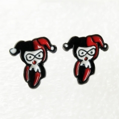 Suicide Squad Harley Cute Alloy Earring Cartoon Fancy Earring