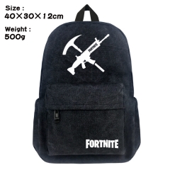 Fortnite Game Bag Black Canvas Wholesale Anime Backpack Bags