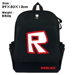 Roblox Game Bag Black Canvas Wholesale Anime Backpack Bags