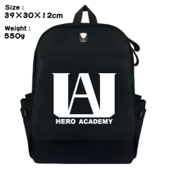 My Hero Academia Bag Black Canvas Wholesale Anime Backpack Bags