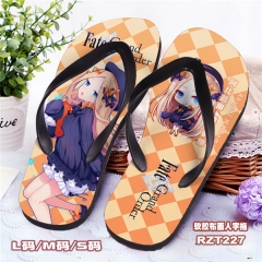 Fate Grand Order Cosplay Cartoon Soft Rubber Slippers Anime Flip-flops