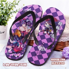 Fate Grand Order Cosplay Cartoon Soft Rubber Slippers Anime Flip-flops