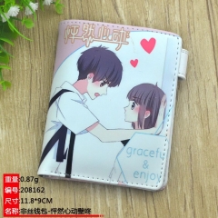 Love Never Fails Cosplay Cute Pattern Purse Anime PU Leather Wallet