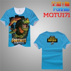 Fortnite Game Cosplay Cartoon Print Anime Short Sleeves T Shirts