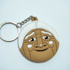 Moving Coco Double Sided Anime Soft PVC Keychain Kawaii Pendant