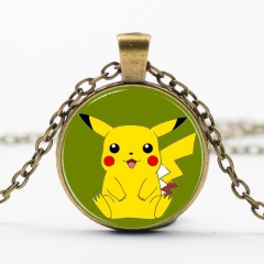 Pokemon Kawaii Necklace Alloy Necklace Fashion Pendant For Children