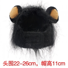 Wholesale Cat Lion Headgear Cartoon Black Anime Cosplay Hat Prop