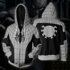 Spider Man 3D Cosplay Cartoon Hooded Fashion Long Sleeve Men Hoodie