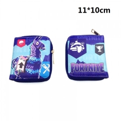 Fortnite PU Leather Short Anime Cartoon Wallet and Purse
