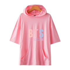 New K-pop BTS Bulletproof Boy Scounts Loose Summer Sweatshirts Fashion Street Swear Hoodies