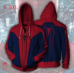 Spider Man The Avengers 3D Cosplay Cartoon Hooded Fashion Long Sleeve Hoodie