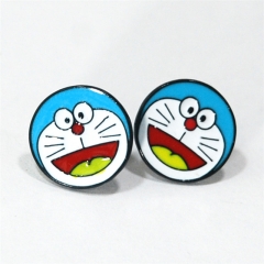Japan Doraemon Cute Alloy Earring Cartoon Fancy Earring