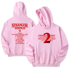 Stranger Things Thick Hoodies Hip Pop Loose Hooded Fashion Pullover Sweatshirts